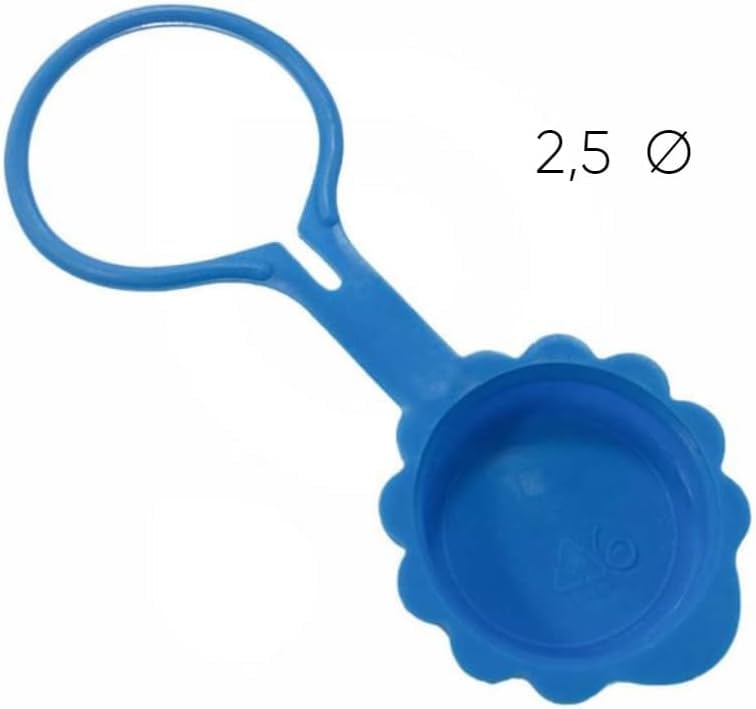 FERCASASHOP - Bouchons universels pour bouteilles en plastique avec collerette, 100 pièces, couleurs assorties