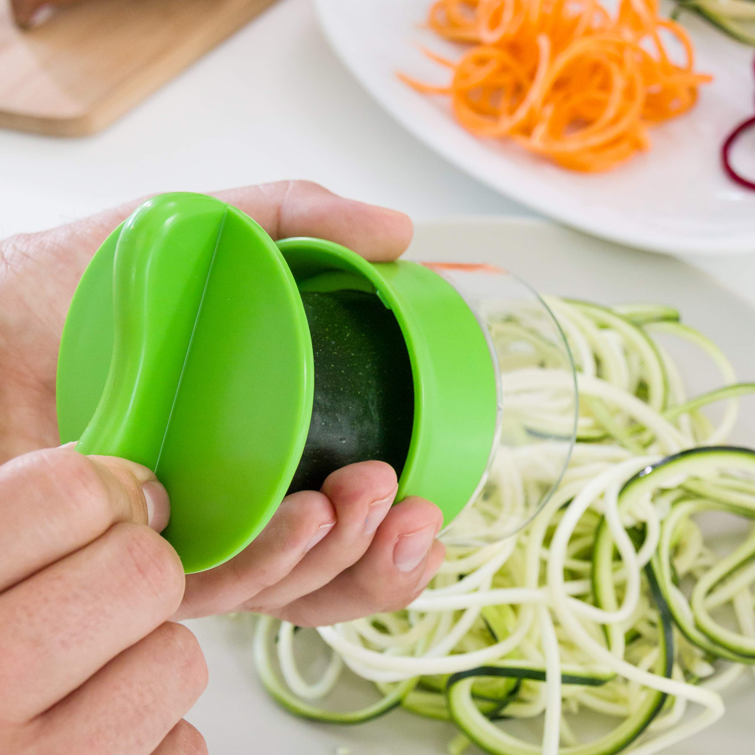 Tagliaverdure a Spirale InnovaGoods ABS Acciaio Inox