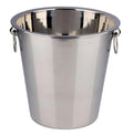 Secchiello Champagne & Vino in Acciaio Inox con Anelli | Ø21x20,5cm