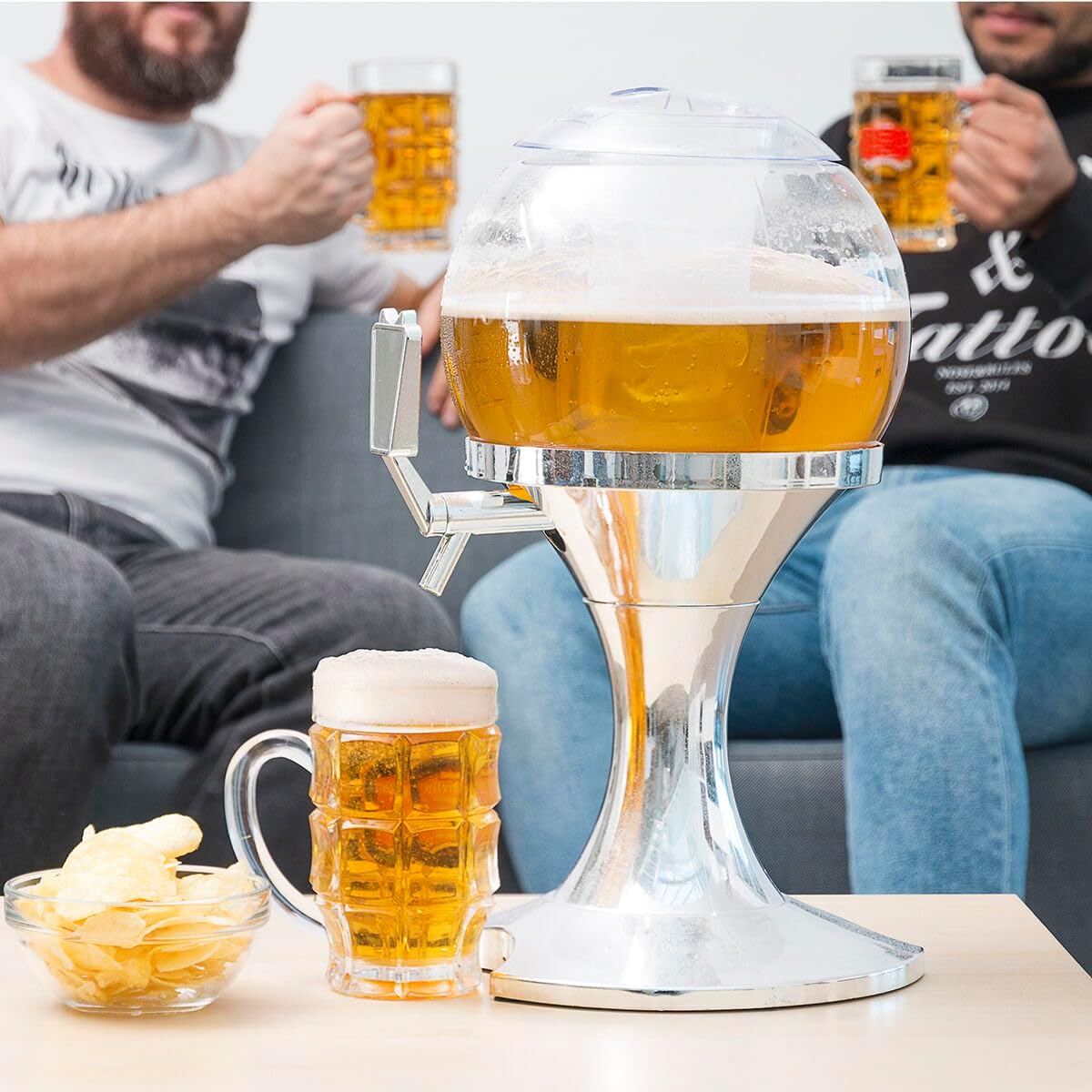 Dispenser Birra Ball 3.5L Ghiaccio Refrigerante Sferico