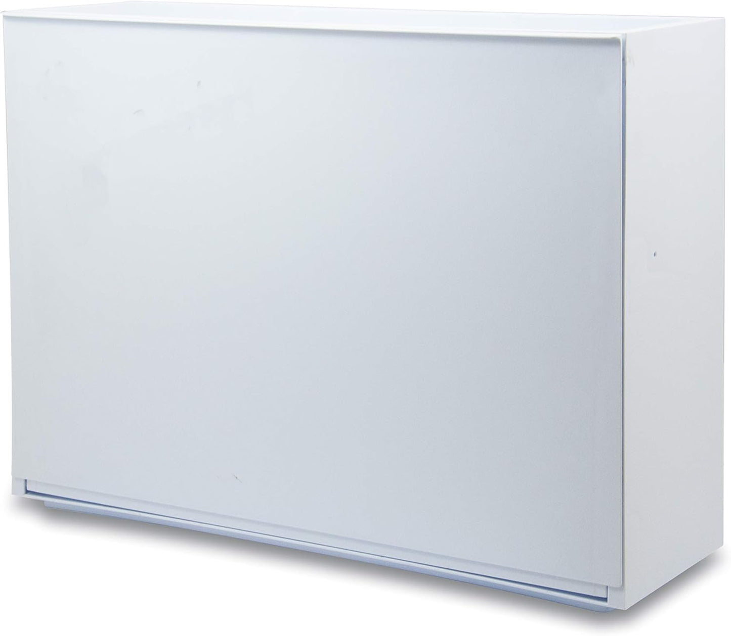 Scarpiera Liscia Bianca Impilabile - Porta Scarpe a Ribalta 51x17x39cm