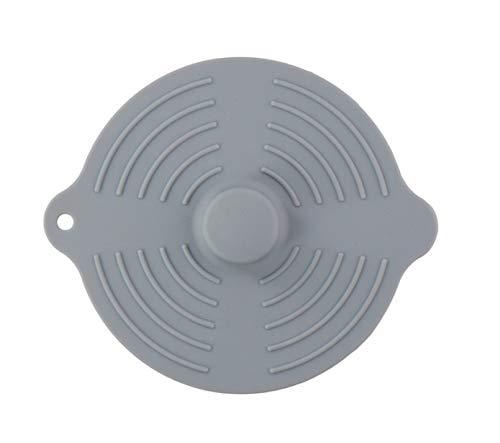 Lot de 3 couvercles universels en silicone Alpina, multicolores - Effet ventouse pour casseroles et poêles