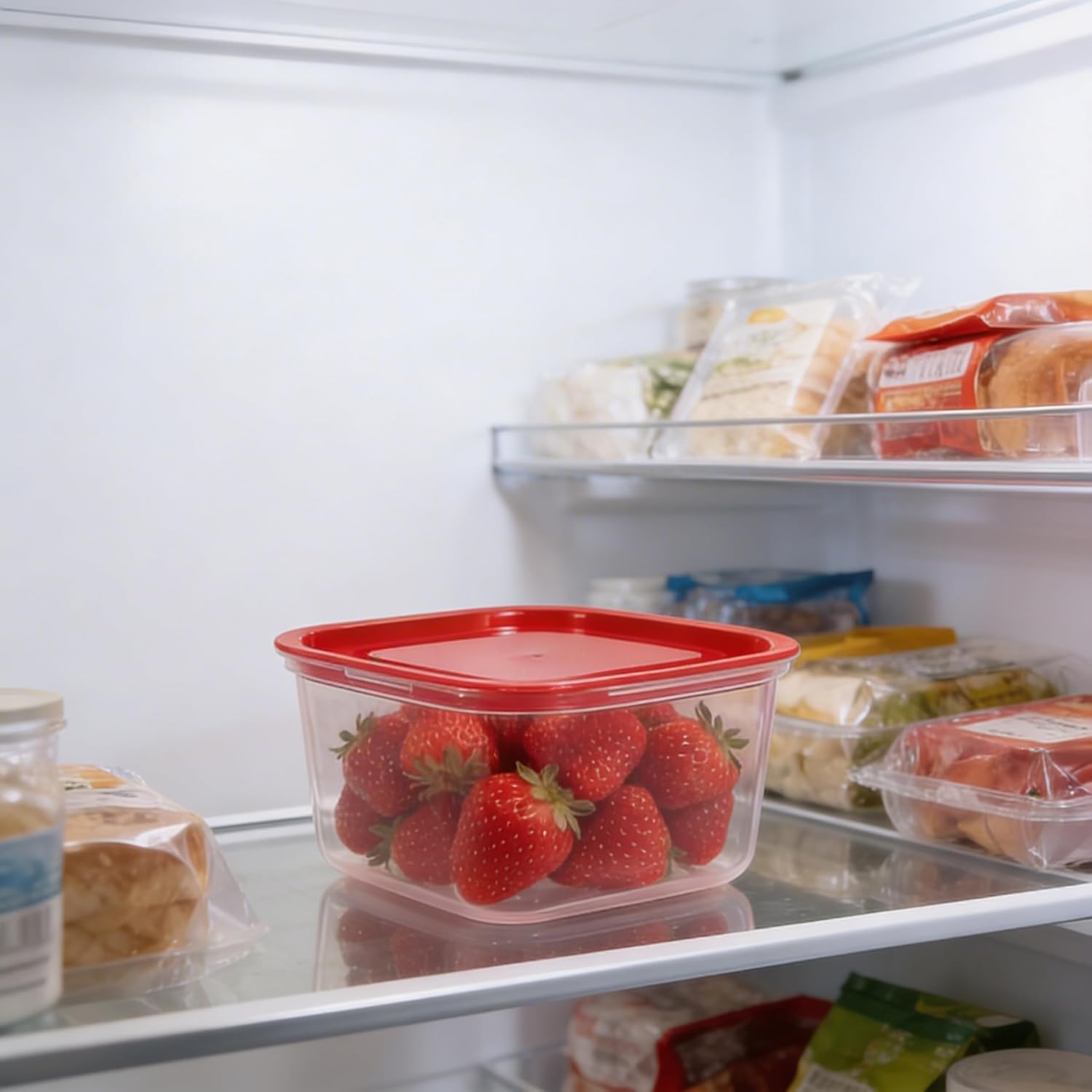 Contenitori Alimenti BPA Free Set 5 Pz – Frigo, Freezer e Microonde | 4 Misure
