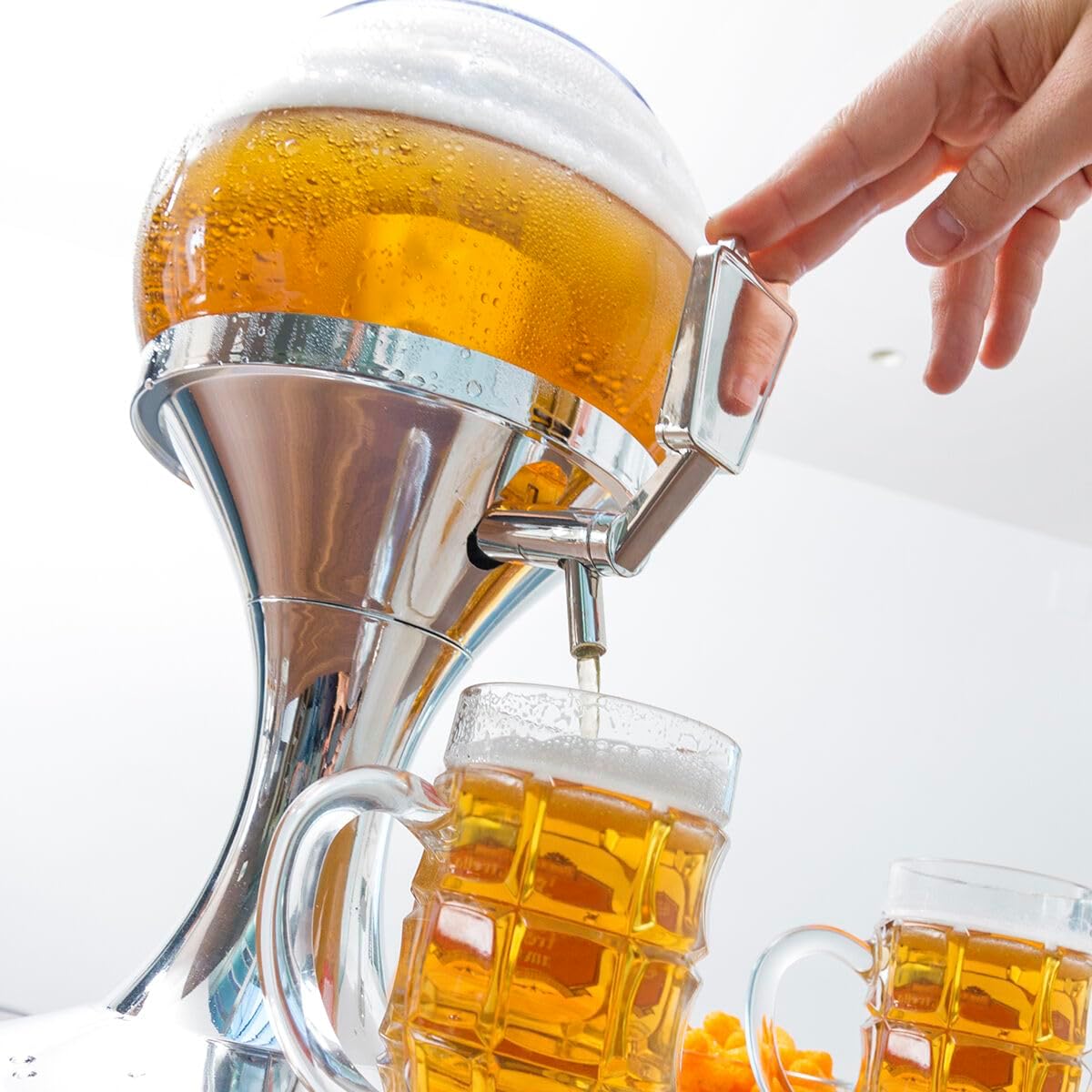 Dispenser Birra Ball 3.5L Ghiaccio Refrigerante Sferico