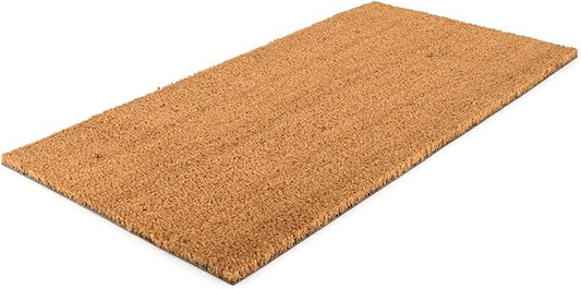Zerbino Fibra di Cocco 40x80 cm Spessore 14mm Base Antiscivolo - Tappeto Ingresso