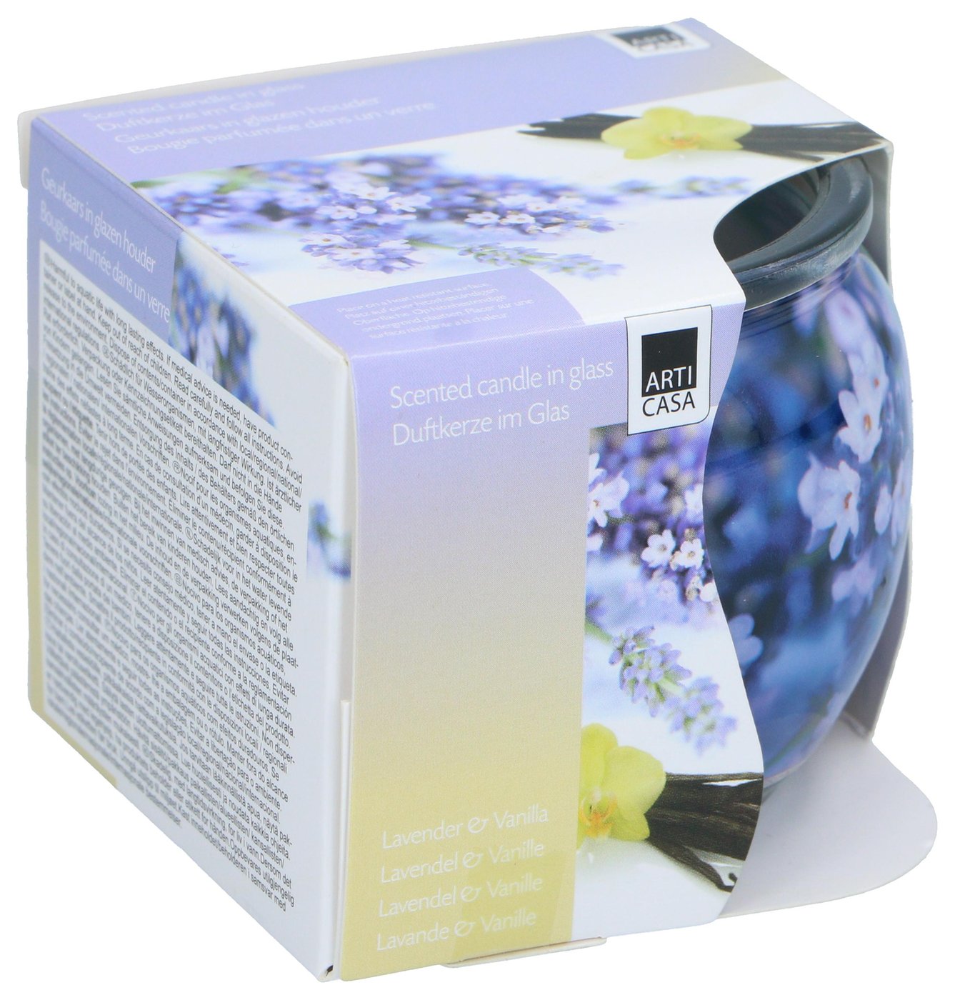 Set 6 Candele Profumate in Barattolo di Vetro – Fragranze Assortite