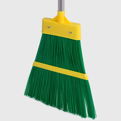 Scopa da Esterno per Giardini e Vialetti, con Setole Dure, Larghezza 31 cm, Manico Allungabile 90 cm