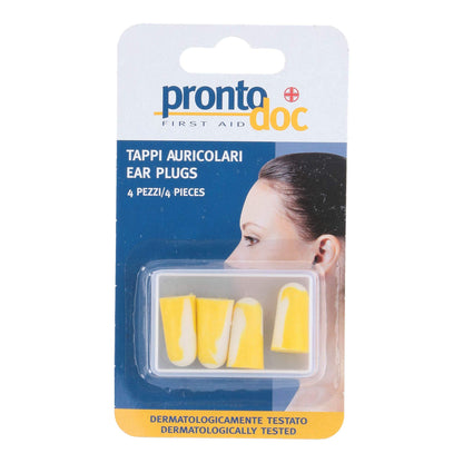 Tappi Auricolari Ear Plugs, Confezione da 4 Tappi