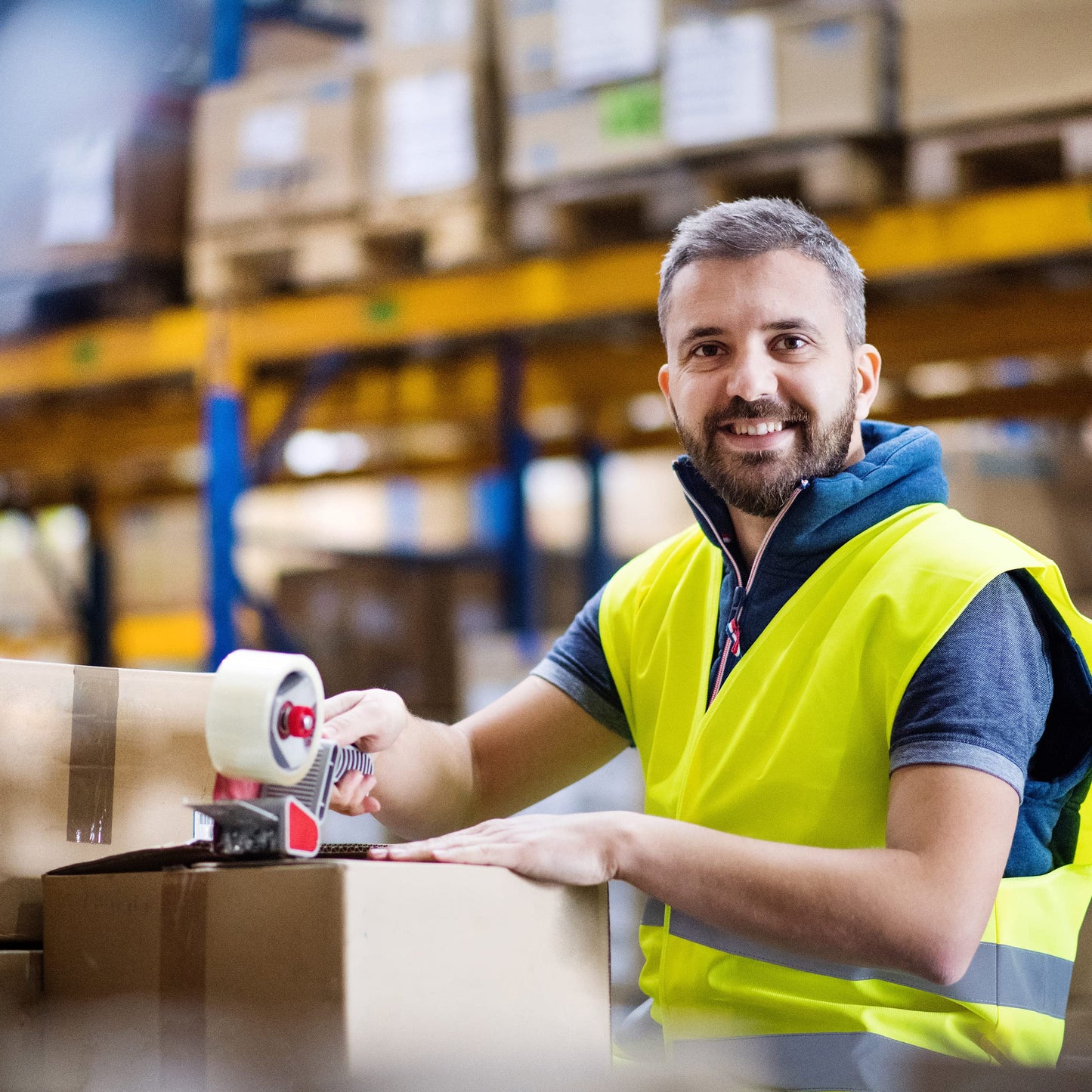 Lot de 2 dévidoirs manuels de ruban adhésif - Dévidoir de ruban adhésif de 50 mm pour emballage