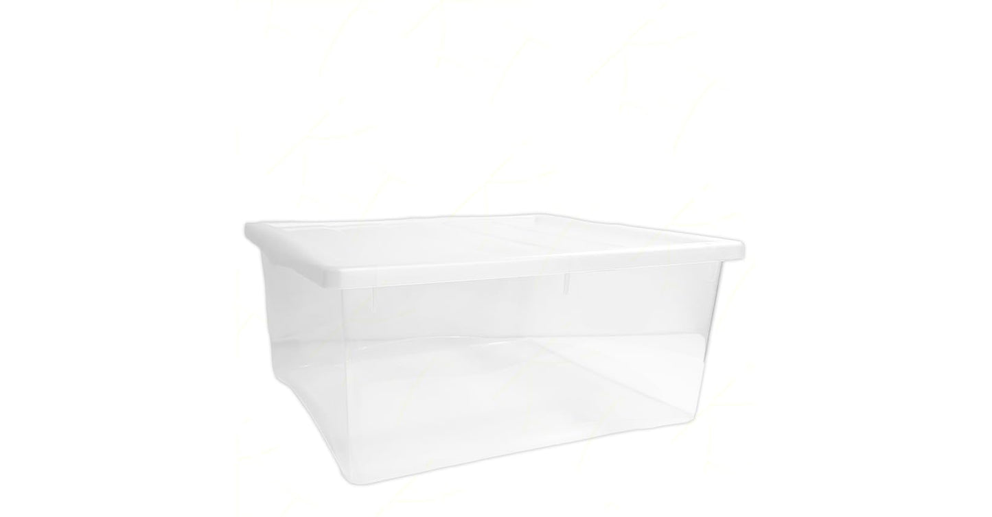 Contenitore Box Multicolor 35x25x15 cm  - Organizer Plastica Resistente