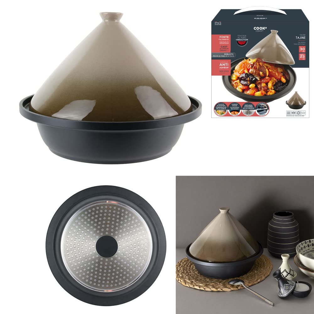 COOK CONCEPT Induction Tajine, Taupe