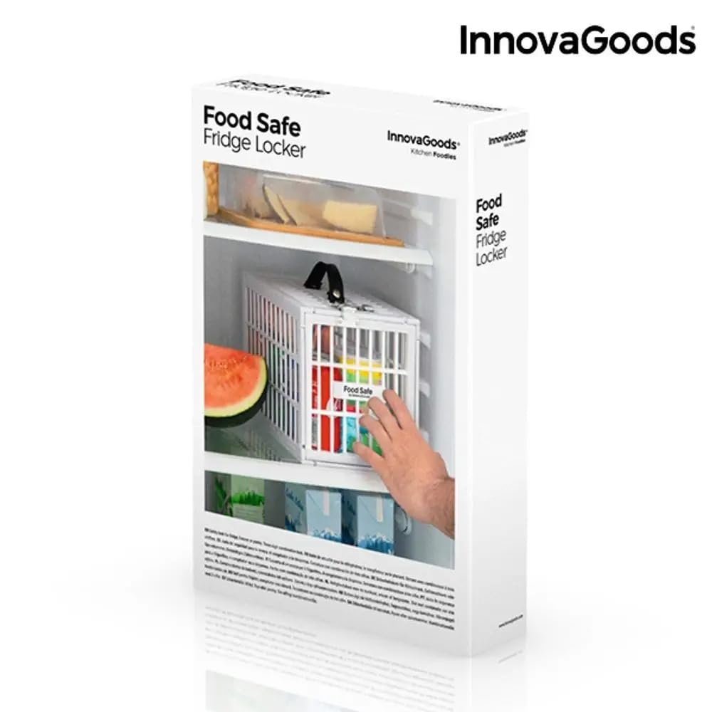 InnovaGoods Gabbia Sicurezza Frigorifero Chiusura 3 Cifre