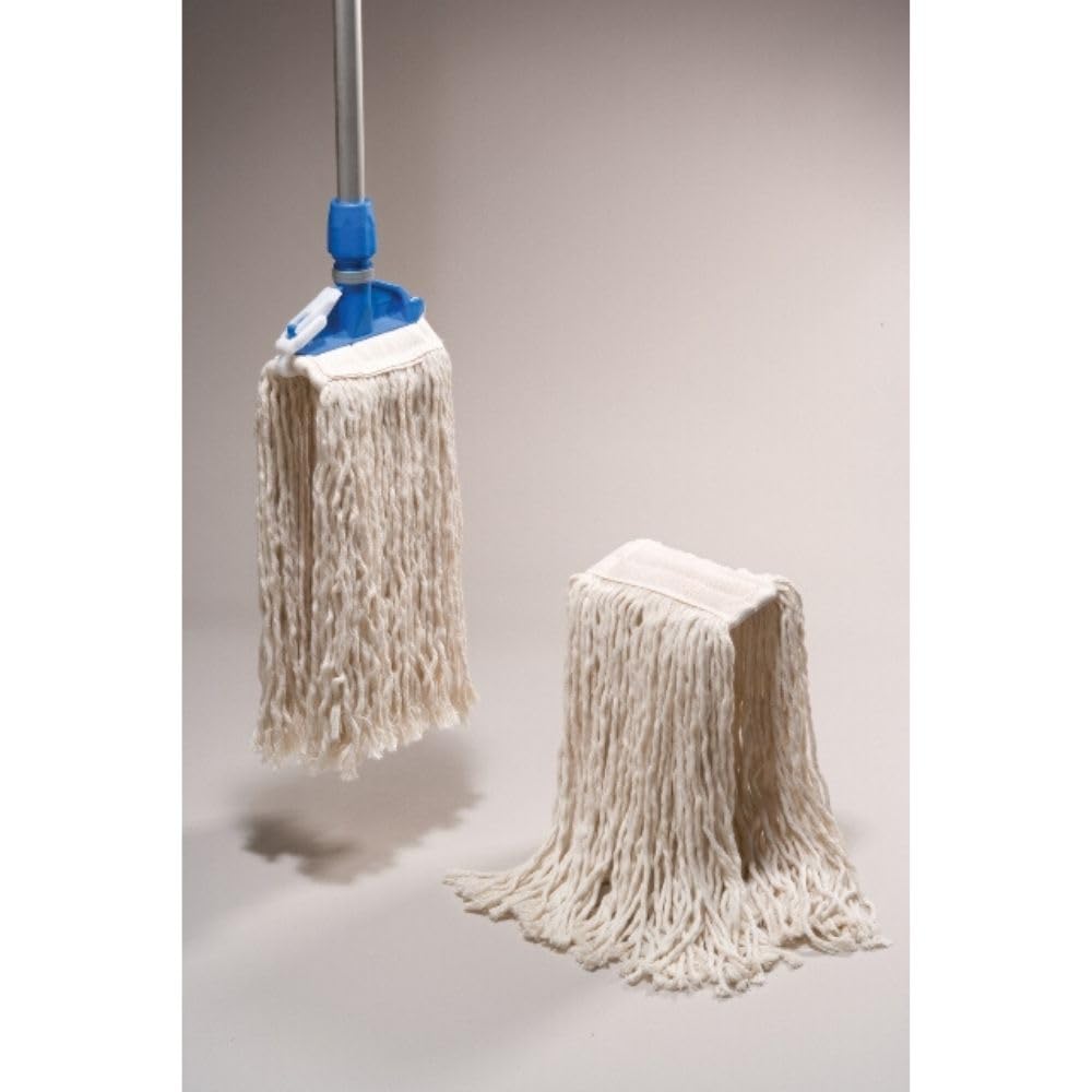 10 PZ. Mop Mocio Professionali in cotone  400 gr per attacco pinza