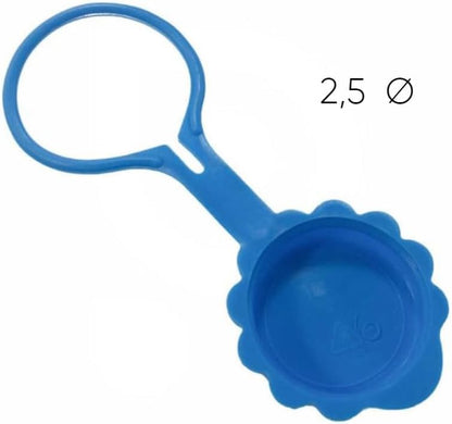 FERCASASHOP - Bouchons universels pour bouteilles en plastique avec collerette, 100 pièces, couleurs assorties