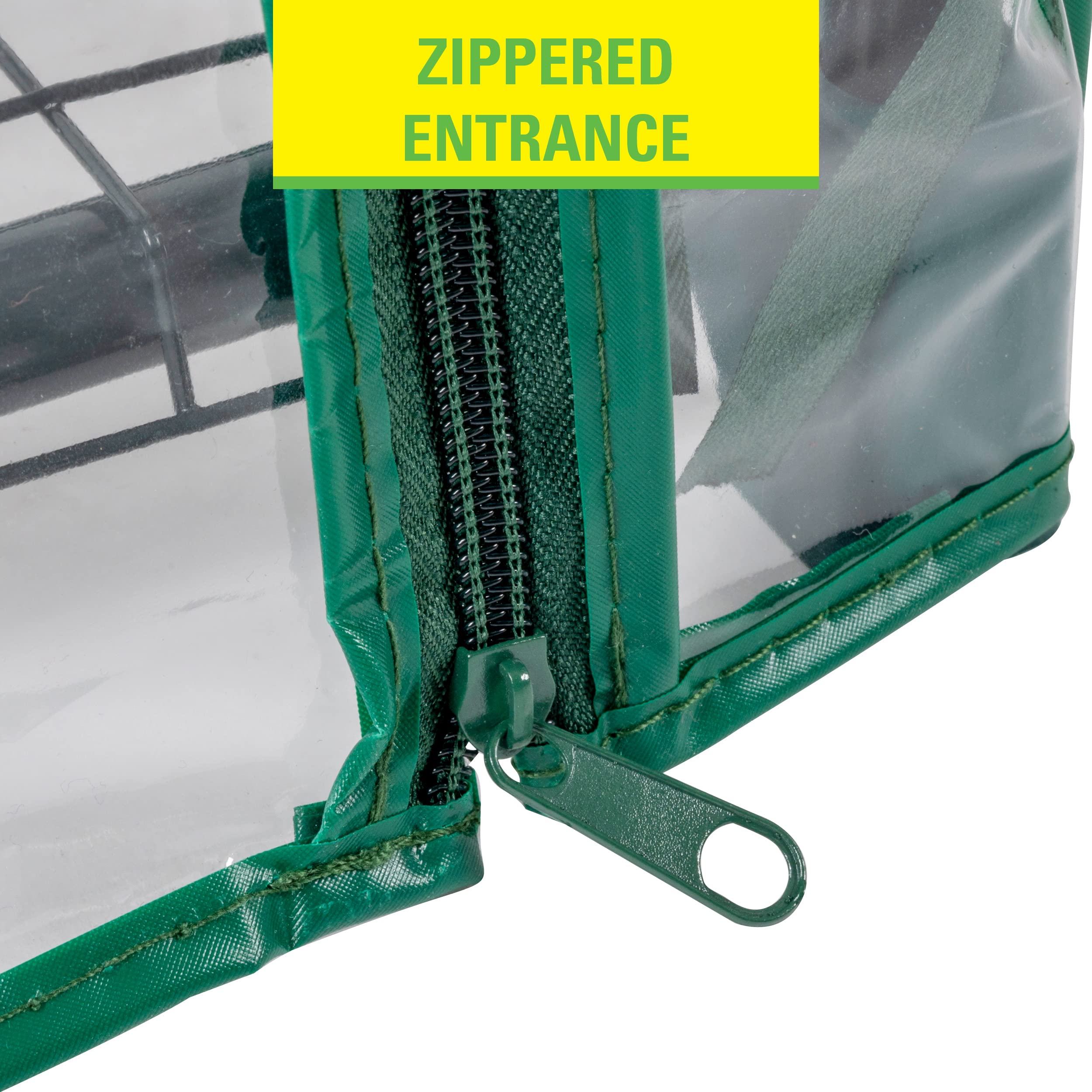 Serra Giardino Kinzo 45x50x80cm 2 Ripiani Telo PVC