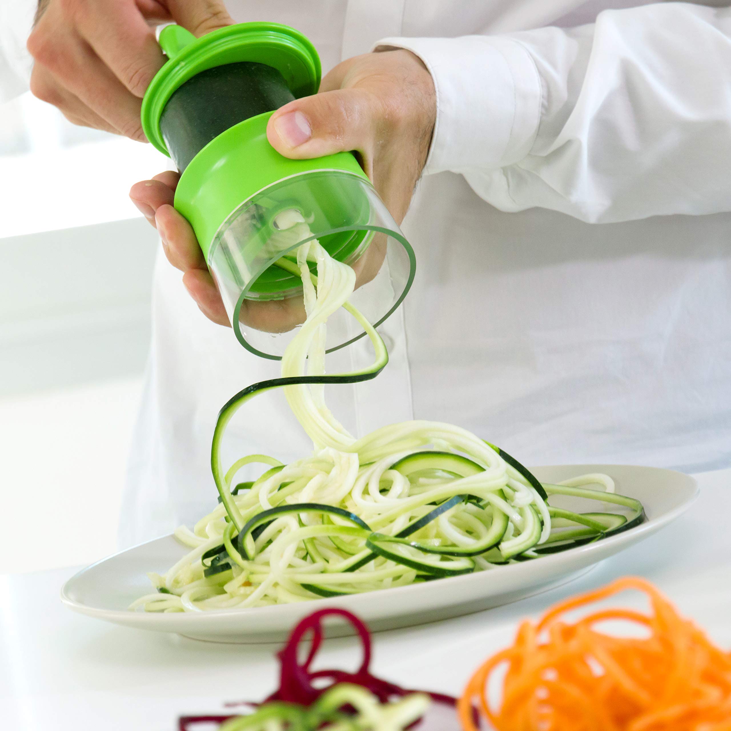 Tagliaverdure a Spirale InnovaGoods ABS Acciaio Inox