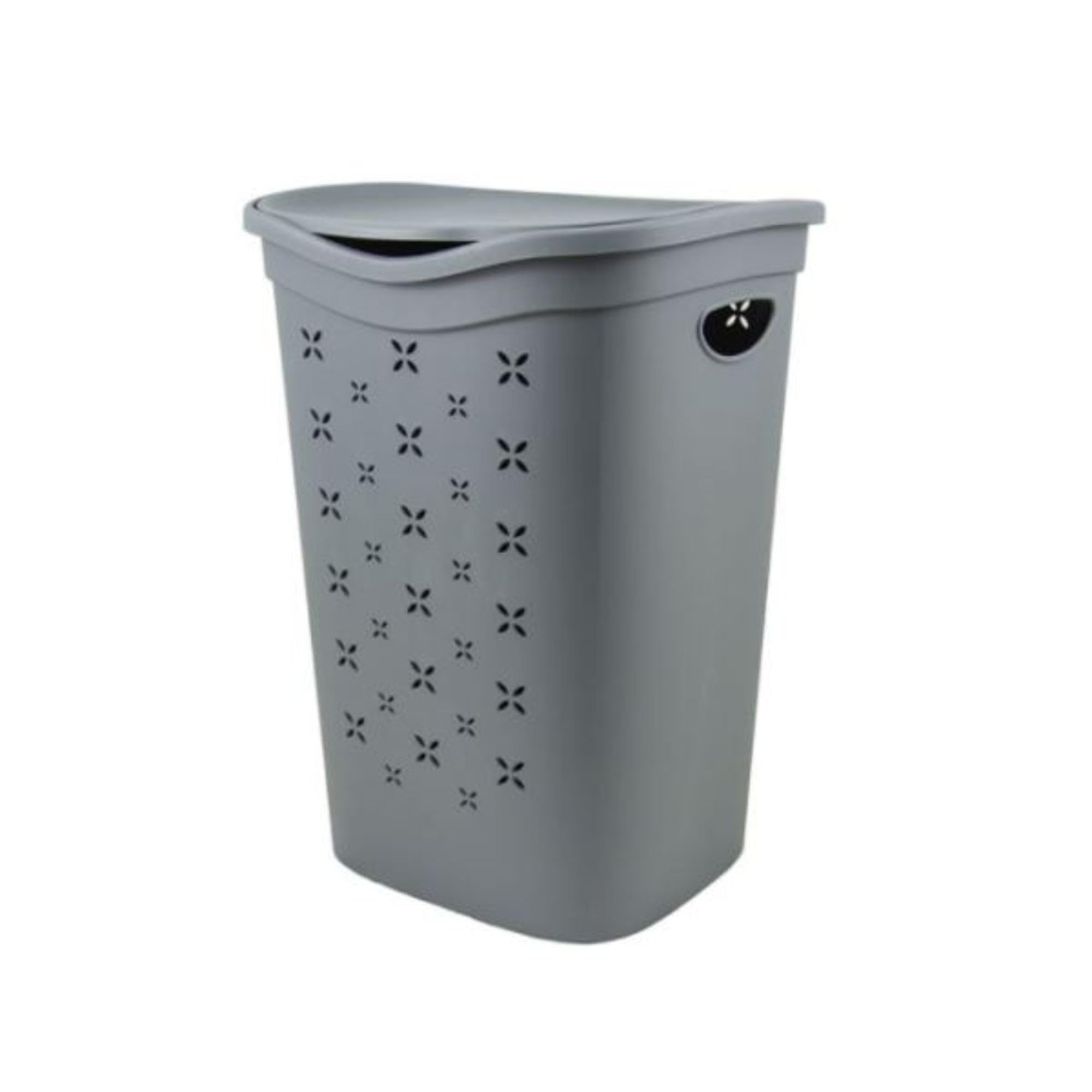 Portabiancheria 55L Plastica Resistente con Manici 7 colori