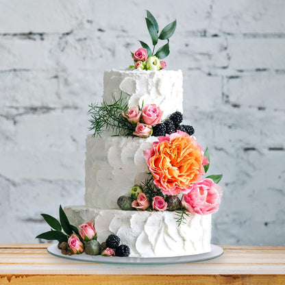 Plateau à gâteaux Relaxdays, rotatif à 360°, diamètre 30 cm, pour servir et décorer les gâteaux, plateau tournant rond en verre transparent.
