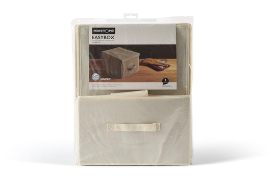 Scatola Organizer TNT Ecru 40x50x25cm Perfetto Più - Contenitore Armadio