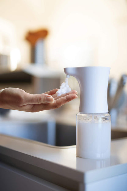 Dispenser Sapone Automatico 350ml con Sensore Infrarossi Touchless - Igienico e Pratico