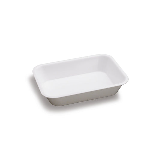 Vaschette Plastica Bianca Monouso 3 Misure - Contenitori Alimenti per Catering Asporto Frigorifero - Organizzazione Cucina Meal Prep