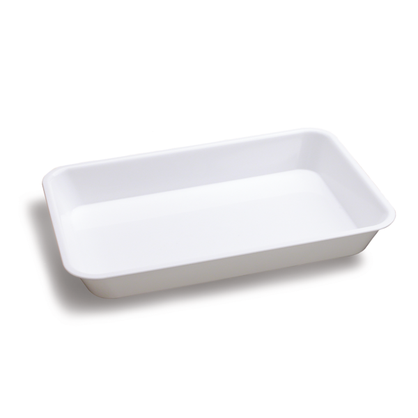 Vaschette Plastica Bianca Monouso 3 Misure - Contenitori Alimenti per Catering Asporto Frigorifero - Organizzazione Cucina Meal Prep