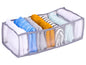 Alpina Clothes Organizer, 36 x 17 x 12 cm