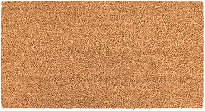 Zerbino Fibra di Cocco 40x80 cm Spessore 14mm Base Antiscivolo - Tappeto Ingresso