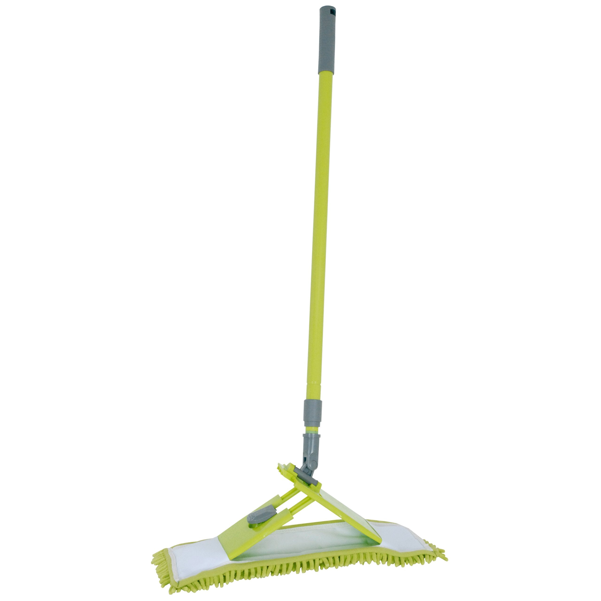 Scopa Mop Microfibra Manico Telescopico 88-130cm Lavabile