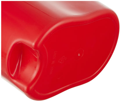 Classico Secchio con Strizzatore, Plastica, Rosso, 39x28x30.5 cm