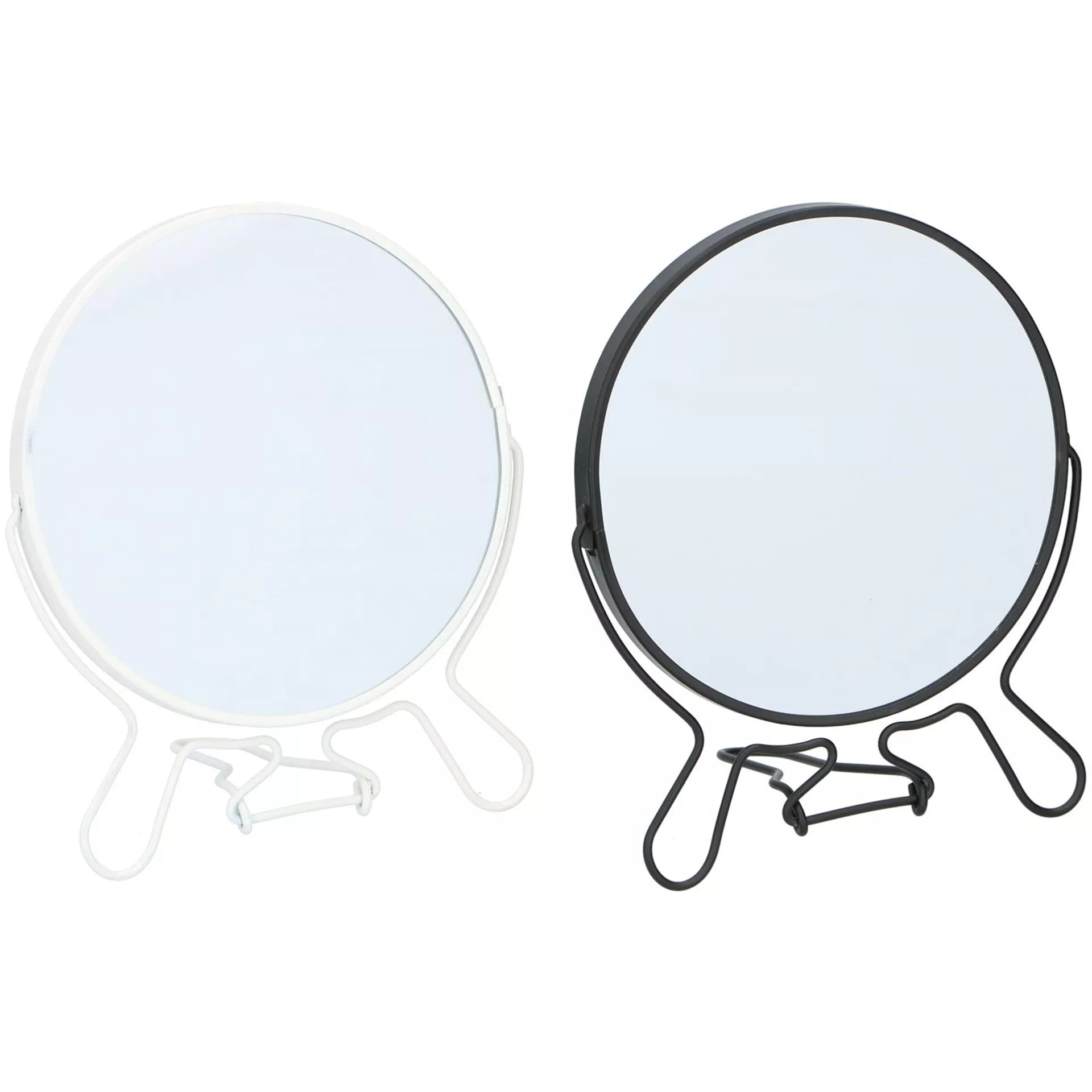 Specchio Cosmetico Rotondo 15,5×18 cm – Compatto per Trucco e Cura