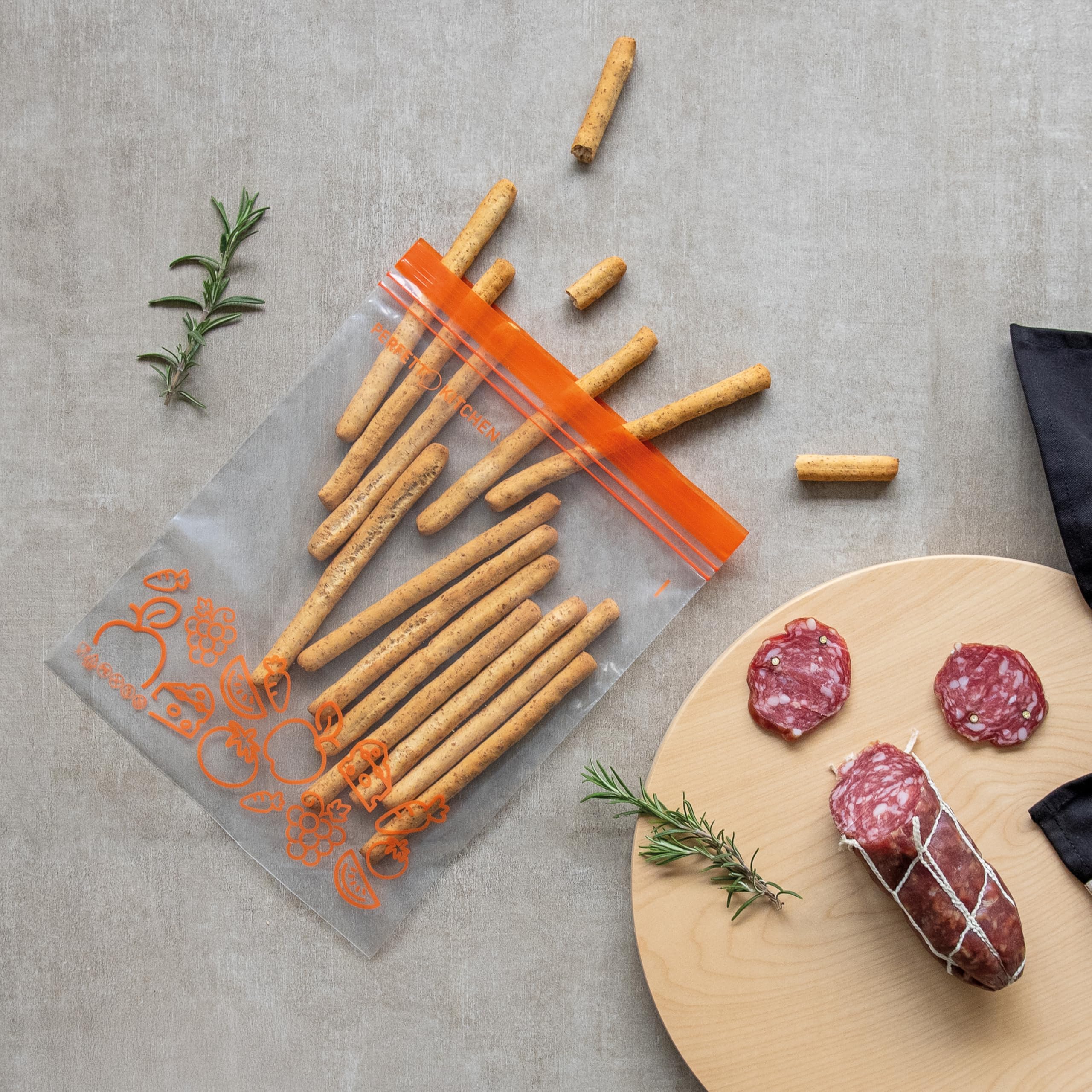 Buste Frigo Congelatore Frescofood M 24x27,5cm 15 Pz