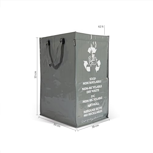 Conteneur de recyclage - 30 x 38 x 55 cm (hauteur) - 1 pièce - PLASTIQUE