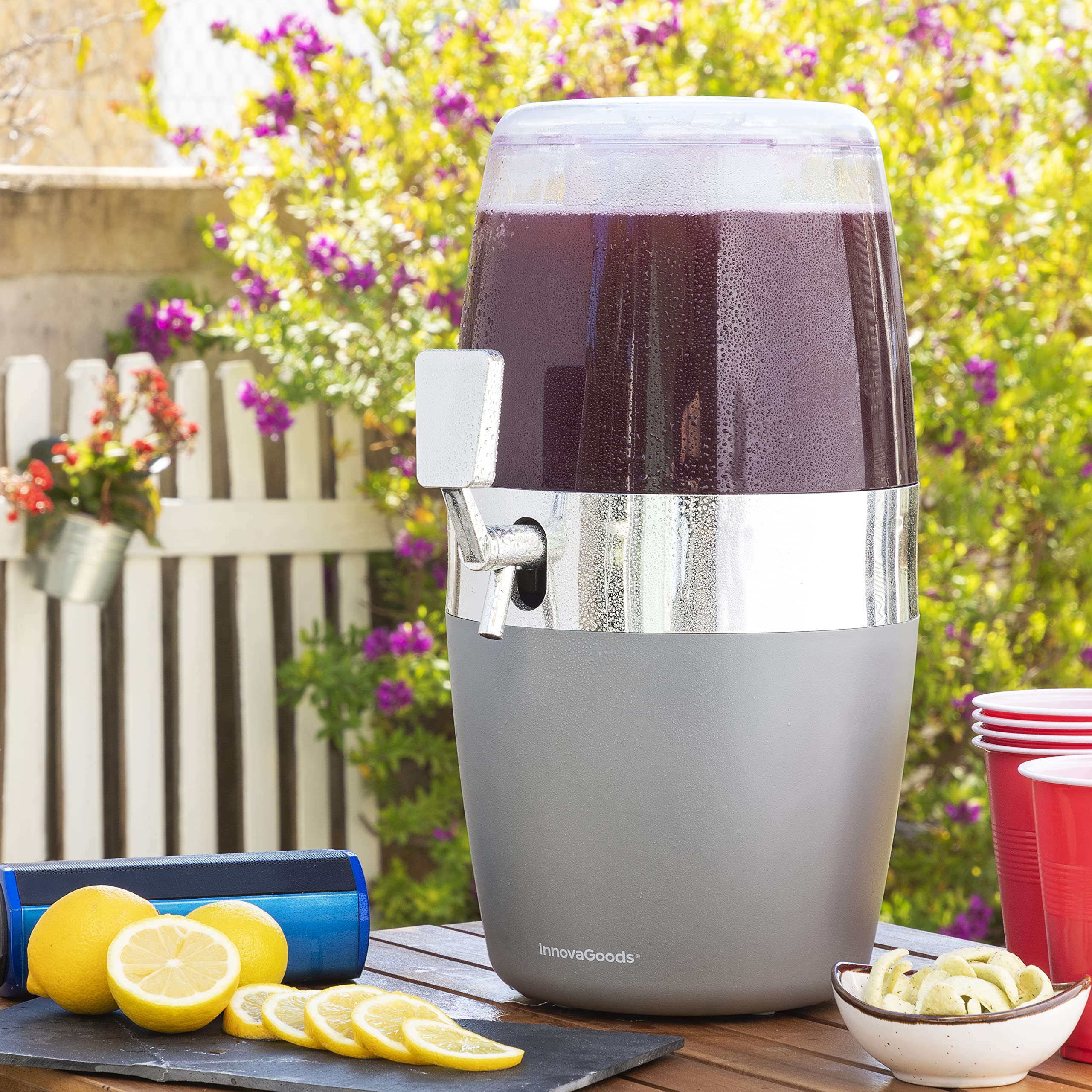 Spillatore Birra InnovaGoods 4L Raffreddamento a Sfera