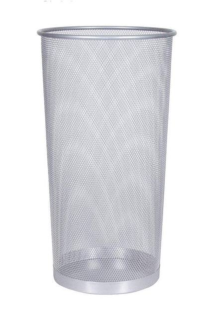 PORTA OMBRELLO,PORTA BASTONI,CESTINO MULTIFUNZIONE IN FILO METALLICO Ø 26 CM. H 50 CM.