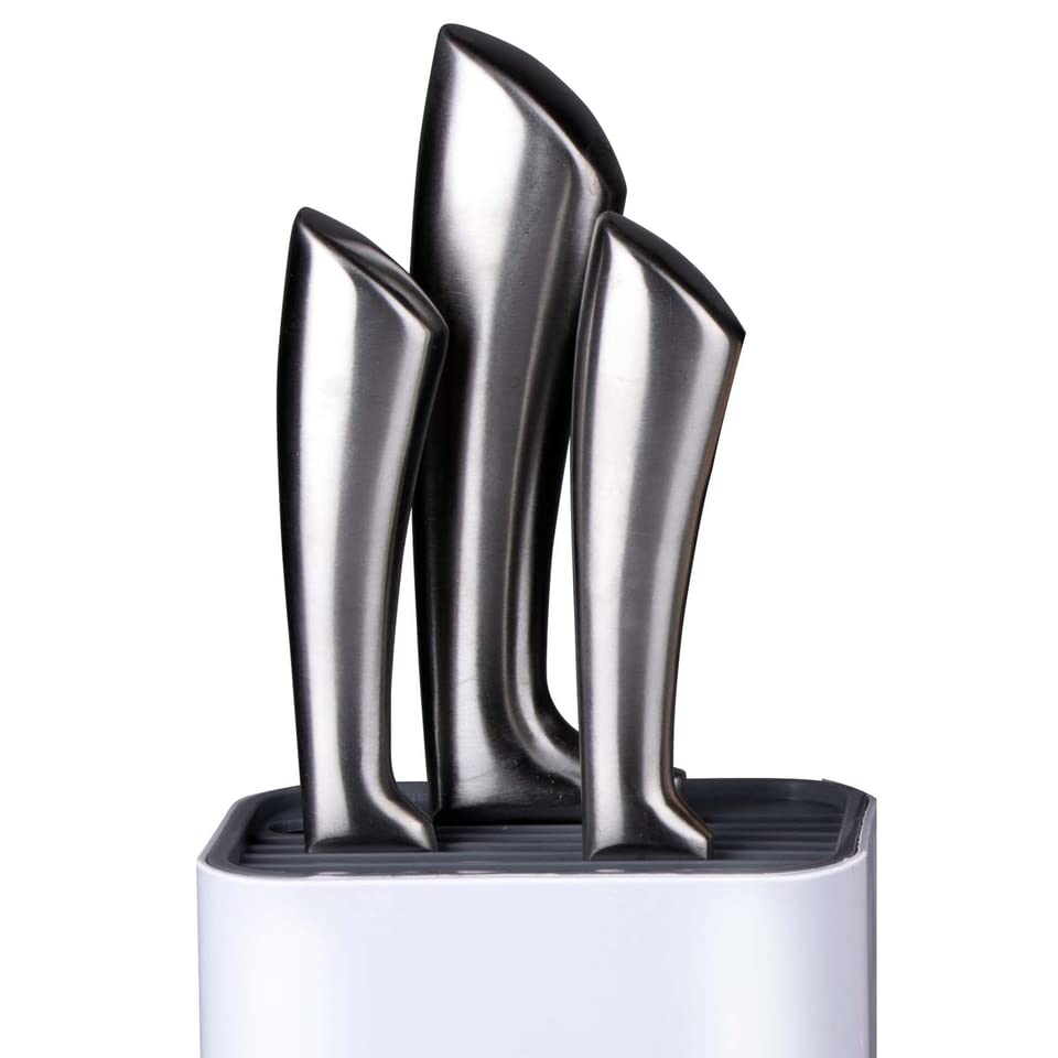 Organizzazione cucina con taglieri, 34 x 13 x 23 cm, lavabile in lavastoviglie, bianco