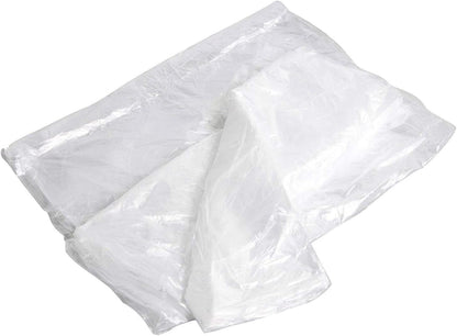 Set di 6 Pz. di Telo Copritutto Pvc Gr. 200 Mt.4 X 4 - Spessore 13 My Per Imbianchino, edilizia -Made in Italy