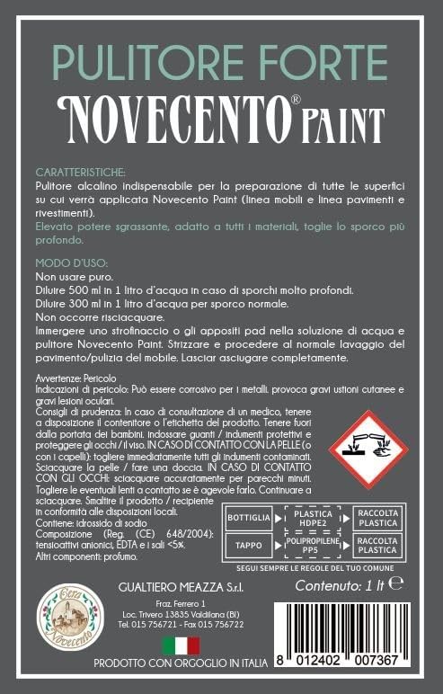Novecento Paint Strong Alkaline Cleaner