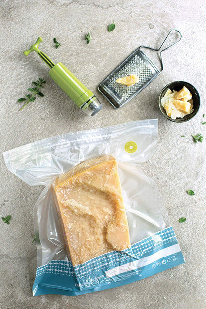 Buste Sottovuoto Frescovuoto XL - 4 Pezzi Riutilizzabili 30x34cm per Conservazione Alimenti