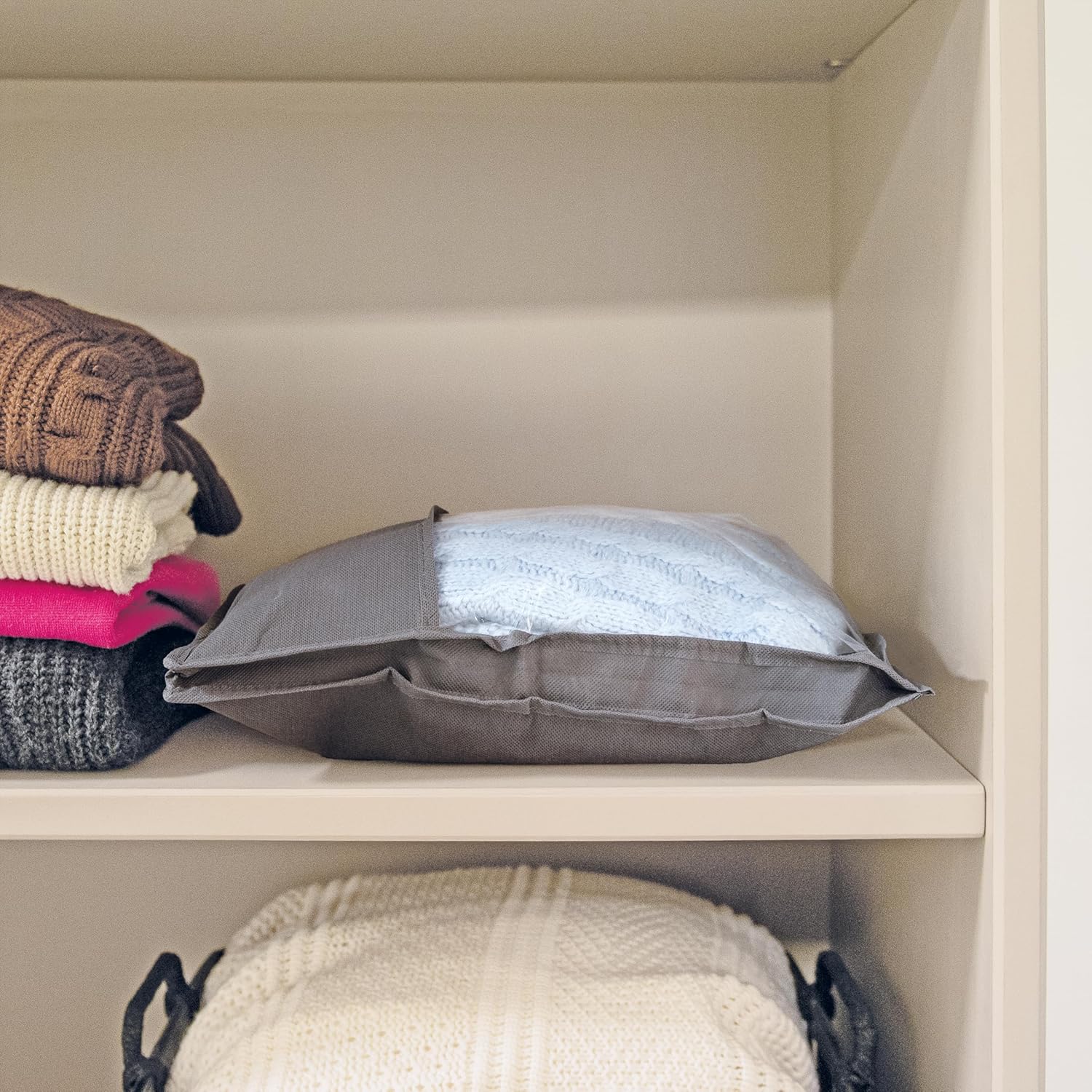 Easybag Pullover Sacco Custodia TNT, 2 Pezzi, cm 33X45, H 5 2 colori