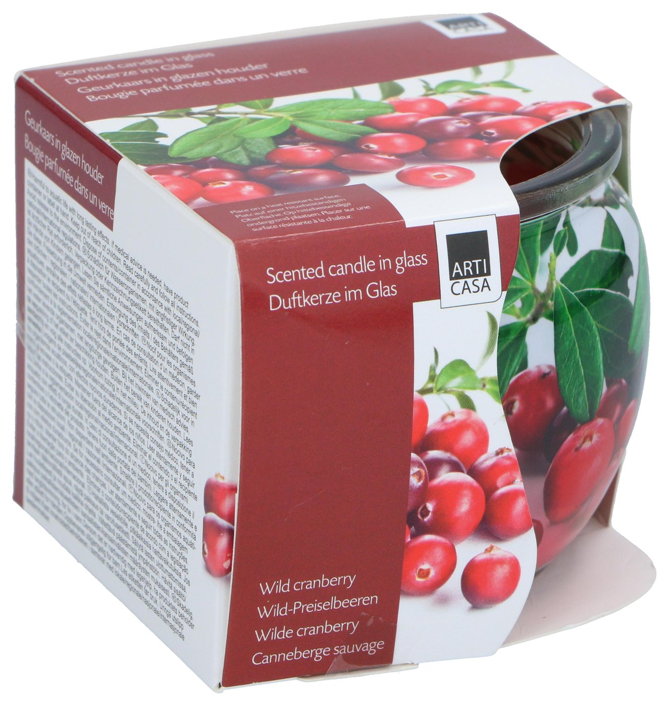 Set 6 Candele Profumate in Barattolo di Vetro – Fragranze Assortite