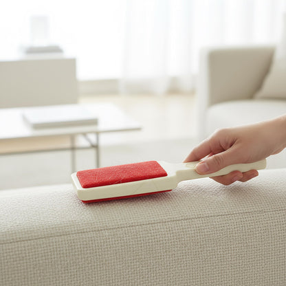 Spazzola Velluto 2 Facce, Plastica, Ghiaccio, 23.0x6.5x4.0 cm