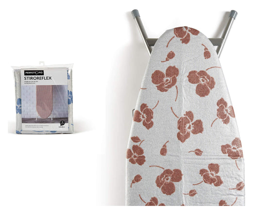Ironing Board Cover with Elastic, Dimensions 140 x 50 cm, Multicolored, One Size