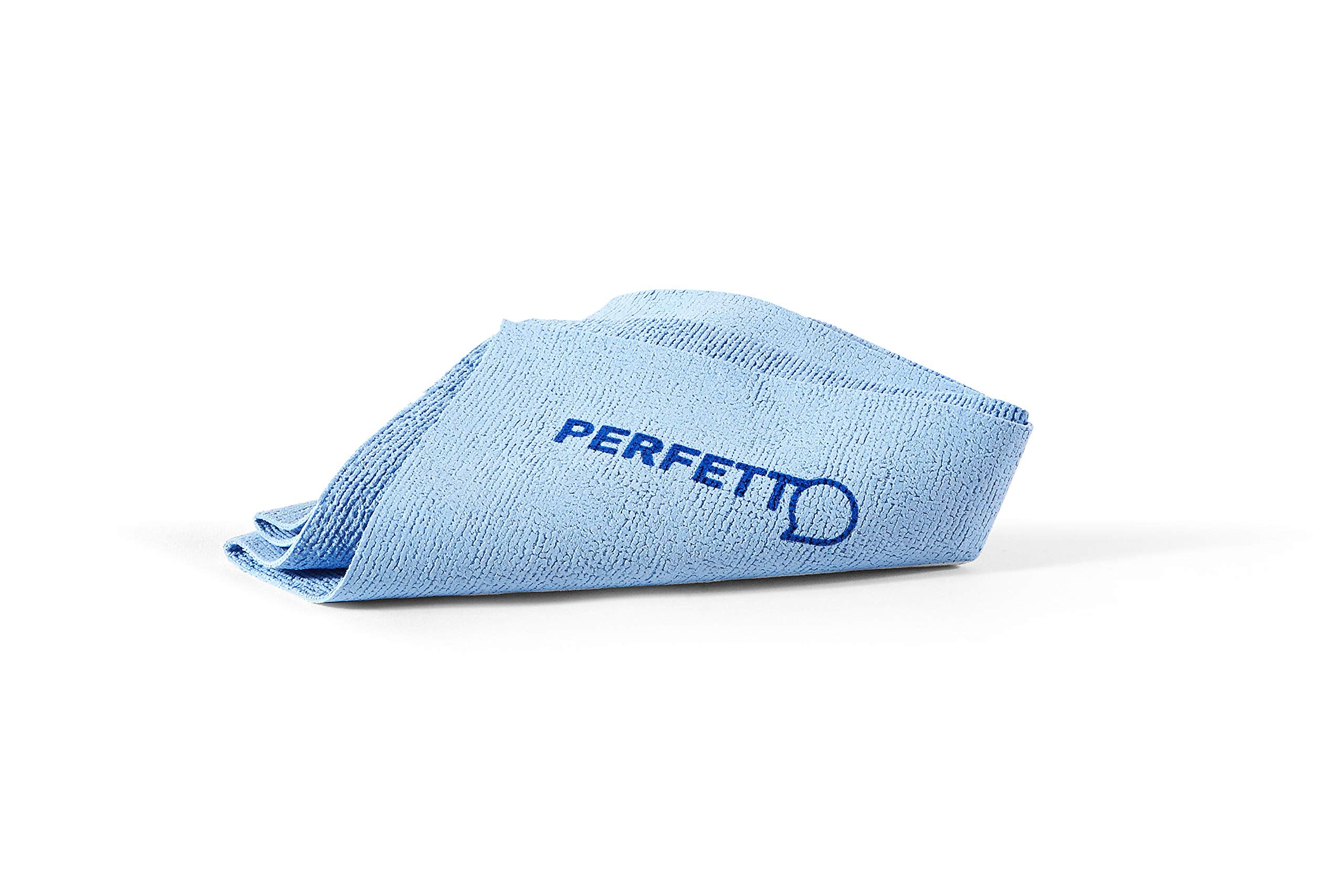 Perfetto Extreme Multipurpose Cloth for Steel/Glass, Fabric, Blue, 36x32x0.5 cm