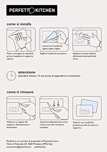 Pattumiera Umido 5L Gino da Appendere - Bidone Organico Cucina 3 Colori