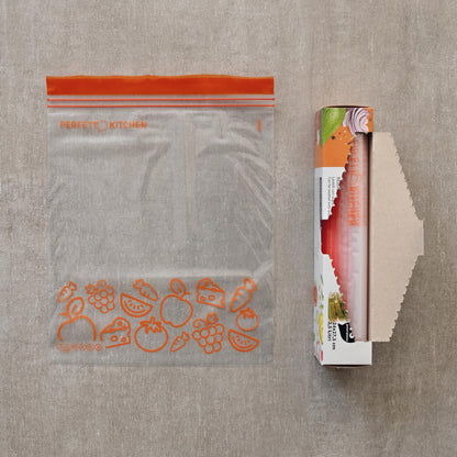 Buste Frigo Congelatore Frescofood 24x27,5cm - Confezione 15 Pezzi - Misura M