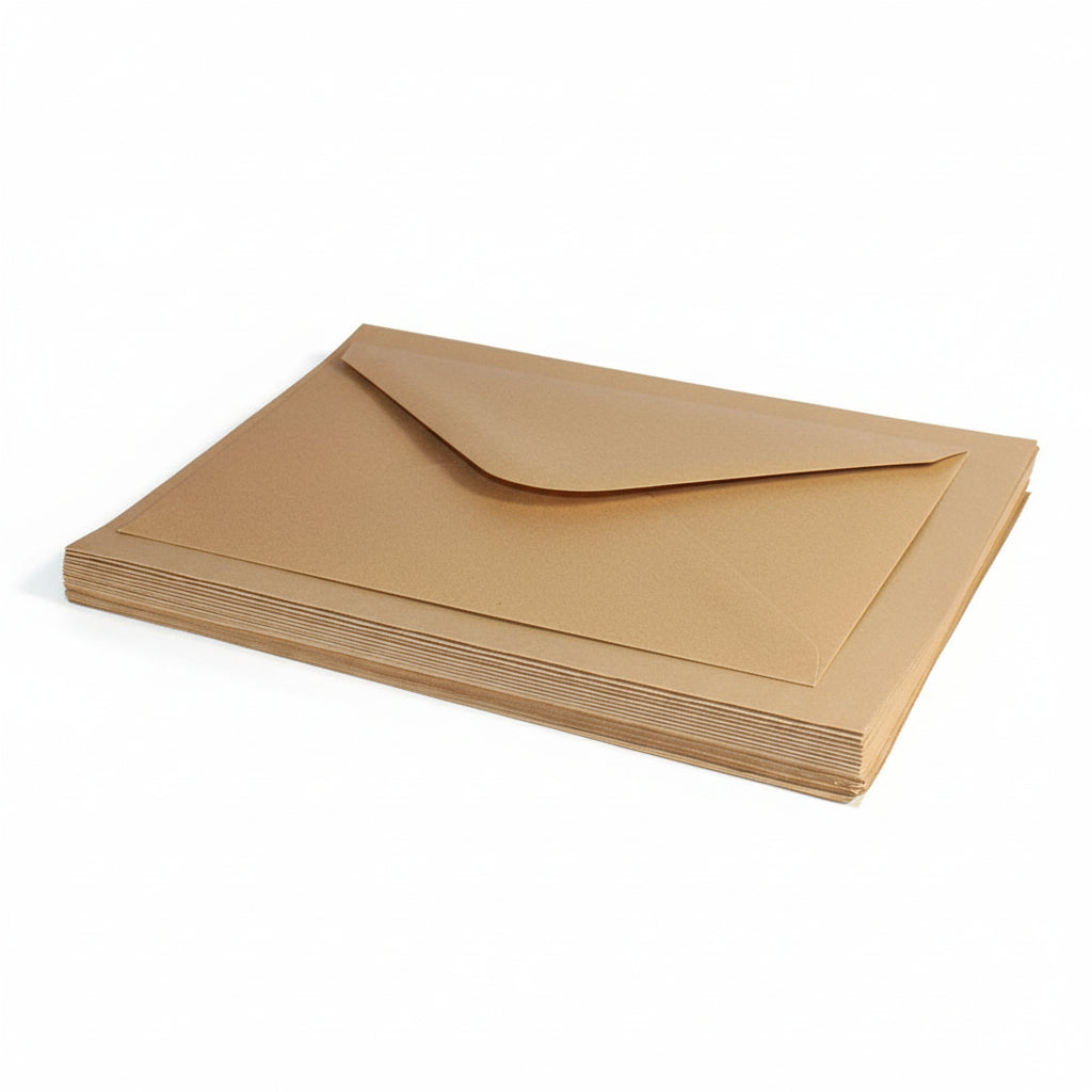 Carta Imballo Avana 100x140cm 80gr Fogli Piegati in Conf. da 10/ 20/50