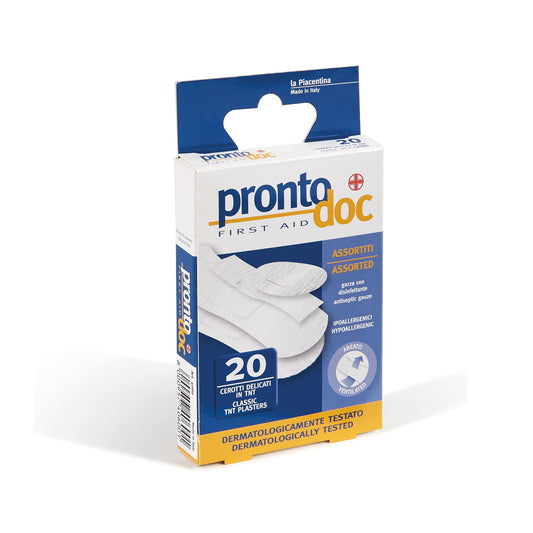 Box of 20 delicate non-woven ProntoDoc plasters