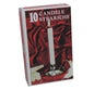 STEARIC CANDLES PACK OF 10
