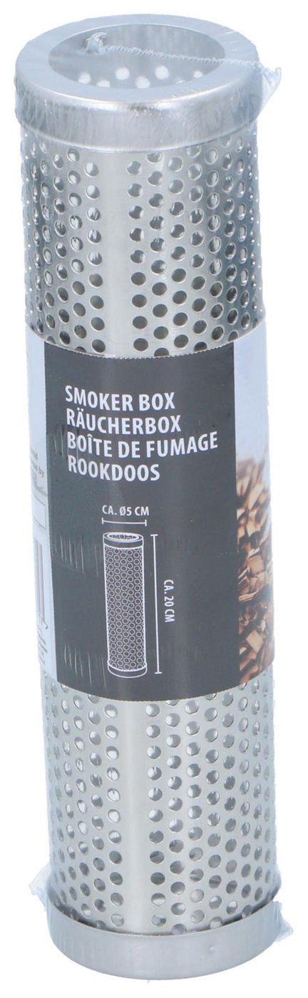 Tubo Affumicatore BBQ in Acciaio Inox – Affumicatura Calda e Fredda – 21 cm
